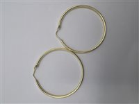 Orecchini Domar Donna Cerchi argento 925 lisci in Argento ORAR-439-280